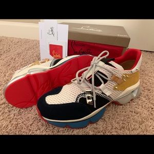 Christian Louboutin Red Runner Donna Flat Sneakers
